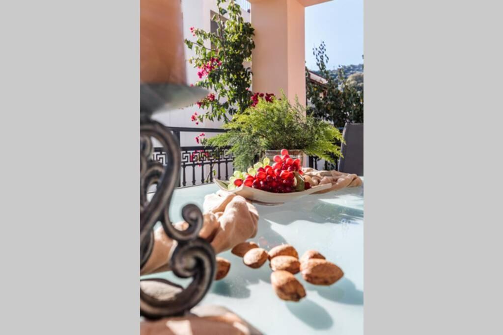 Meandros apartment garden view Skopelos Buitenkant foto