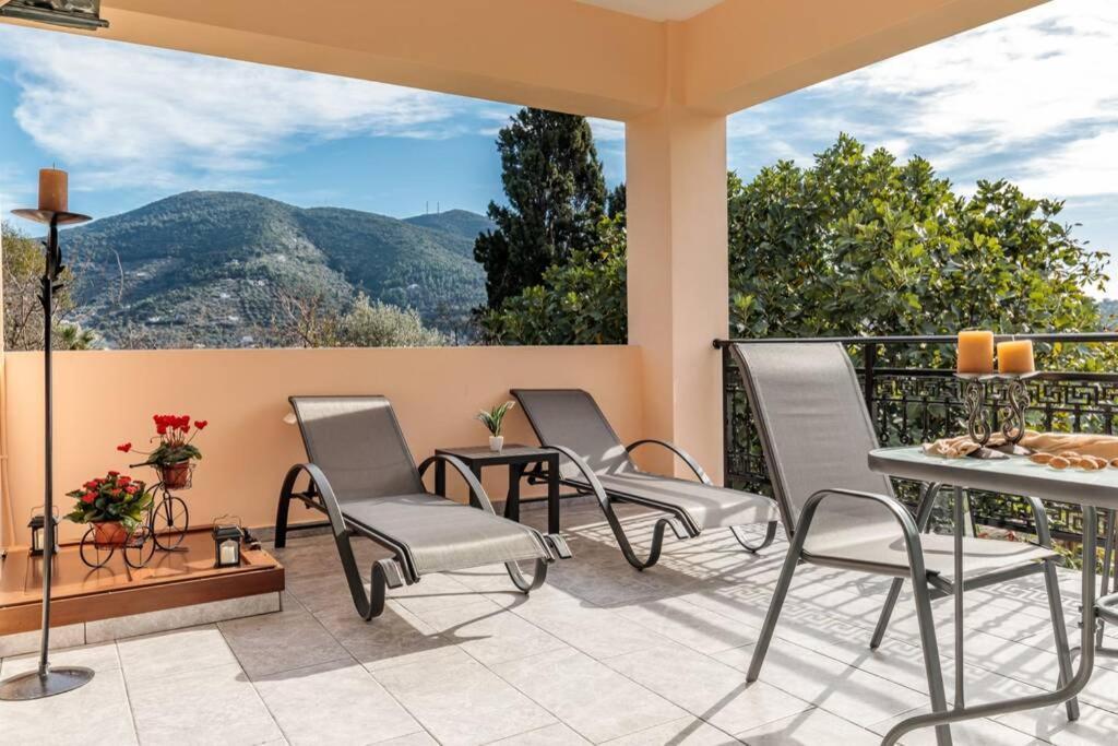Meandros apartment garden view Skopelos Buitenkant foto